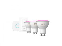 Philips Hue WCA Starter Kit 4,3W GU10 3pcs, Bridge, Switch