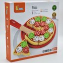 Drewniana Pizza do krojenia z dodatkami Viga Toys