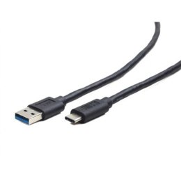 Cablexpert USB 3.0 AM to Type-C cable (AM/CM) CCP-USB3-AMCM-1M Black, 1 m, 600 Mbit/s
