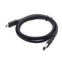 Cablexpert USB 3.0 AM to Type-C cable (AM/CM) CCP-USB3-AMCM-1M Black, 1 m, 600 Mbit/s