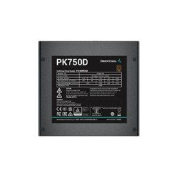 Deepcool PSU PK750D 80 PLUS Bronze ATX12V V2.4, 750 W
