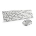 Dell Keyboard and Mouse KM5221W Pro Wireless, RU, 2.4 GHz, White