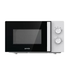 Gorenje Microwave Oven MO20E1WH Free standing, 20 L, 800 W, Grill, White