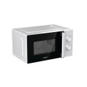 Gorenje Microwave Oven MO20E1WH Free standing, 20 L, 800 W, Grill, White