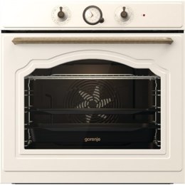 Gorenje Oven BOS67371CLI 77 L, Built in, EcoClean, Mechanical, Steam function, Height 59.5 cm, Width 59.5 cm, Beige