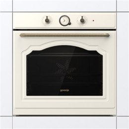 Gorenje Oven BOS67371CLI 77 L, Built in, EcoClean, Mechanical, Steam function, Height 59.5 cm, Width 59.5 cm, Beige