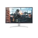 LG Monitor with VESA DisplayHDR 27UP600-W 27 ", IPS, UHD, 3840 x 2160 pixels, 16:9, 5 ms, 400 cd/m², Black/Silver, Headphone Out