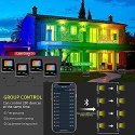 NAŚWIETLACZE LED REFLEKTOR RGB SMART 4 SZT.