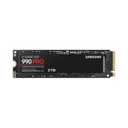 Samsung 990 PRO 2000 GB, SSD form factor M.2 2280, SSD interface PCIe Gen4x4, Write speed 6900 MB/s, Read speed 7450 MB/s