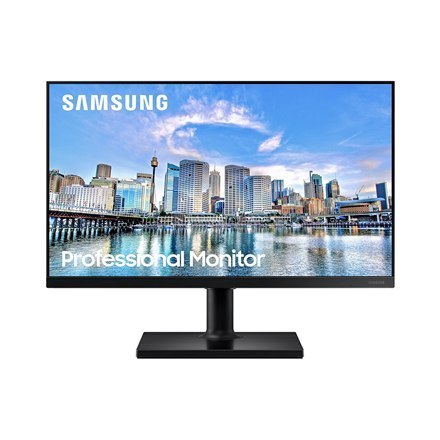 Samsung Flat Monitor 	LF24T450FQRXEN 24 ", IPS, FHD, 1920 x 1080, 16:9, 5 ms, 250 cd/m², Black, 75 Hz, HDMI ports quantity 2