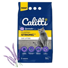 Calitti STRONG Lavender - żwirek dla kota o zapachu lawendy