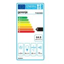 Gorenje Hood TH62E4BG Telescopic, Energy efficiency class C, Width 60 cm, 450 m³/h, Mechanical control, LED, Black