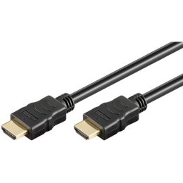 Goobay High Speed HDMI Cable with Ethernet 60616 Black, HDMI to HDMI, 15 m
