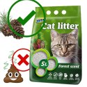 Hilton Cat Litter Forest - leśny żwirek bentonitowy dla kota 5l
