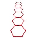 Pure2Improve Hexagon Agility Grid Red