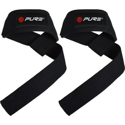 Pure2Improve Lifting Straps Black