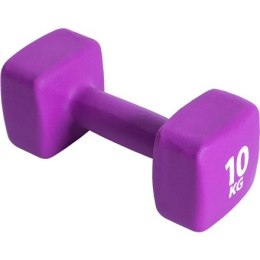 Pure2Improve P2I201460 Dumbbells, 1 pcs, 10 kg, Purple, Neoprene