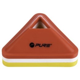 Pure2Improve Triangle Cones Set of 20 Red, White, Yellow