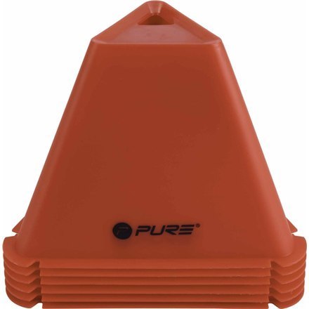 Pure2Improve Triangle Cones Set of 6 Red