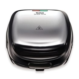 TEFAL Sandwich Maker SW341D12 Snack Time 700 W, Number of plates 2, Stainless Steel/Black
