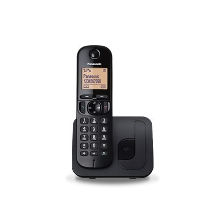 Panasonic Cordless KX-TGC210FXB Black, Built-in display, Speakerphone, Caller ID, Phonebook capacity 50 entries