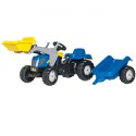 Rolly Toys rollyKid Traktor New Holland z łyżką i przyczepą