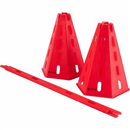 Pure2Improve Triangle Cone with Bar Red