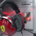 Thrustmaster Gaming Headset DTS T Racing Scuderia Ferrari Edition Wbudowany mikrofon, Przewodowy, Czerwony/Czarny