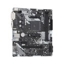 ASRock B450M-HDV R4.0 Rodzina procesorów AMD, Gniazdo procesora AM4, DDR4 DIMM, Gniazda pamięci 2, Obsługiwane interfejsy dysków