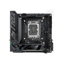 Asus ROG STRIX Z790-I GAMING WIFI Rodzina procesorów Intel, Gniazdo procesora LGA1700, Pamięć DDR5 DIMM, Gniazda pamięci 2, Obsł