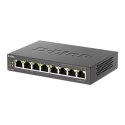 8-portowy gigabitowy przełącznik PoE D-Link DGS-1008P Niezarządzalny, stacjonarny