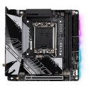 Gigabyte B760I AORUS PRO DDR4 1.0 M/B Rodzina procesorów Intel, Gniazdo procesora LGA1700, DDR4 DIMM, Gniazda pamięci 2, Obsługi