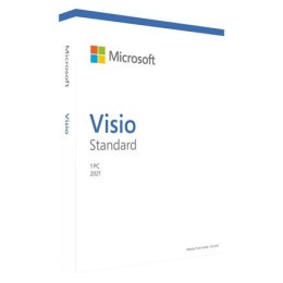 Microsoft Visio Std 2021 Windows D86-05954, bez nośników, angielski