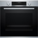 Bosch Built in Oven HBG517CS1S 71 L, Serie 6, Hydrolytic, Electronic, Height 59.5 cm, Width 56.8 cm, Black