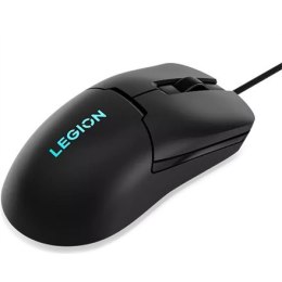 Lenovo RGB Gaming Mouse Legion M300s Shadow Black, przewodowa przez USB 2.0