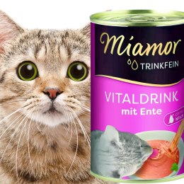 Miamor Vitaldrink mit Ente - kaczka zupka dla kotów 135ml