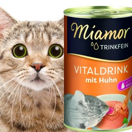 Miamor Vitaldrink mit Huhn - kurczakowa zupka dla kotów 135ml