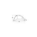 Easy Camp Beach Tent Grey/Sand