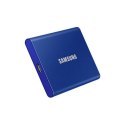 Przenośny dysk SSD Samsung T7 1000 GB, USB 3.2, niebieski