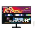 Samsung Smart Monitor LS32BM700UPXEN 32", VA, UHD, 3840 x 2160, 16:9, 4 ms, 300 cd/m², Czarny, 60 Hz, Ilość portów HDMI 2