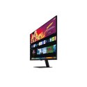 Samsung Smart Monitor LS32BM700UPXEN 32", VA, UHD, 3840 x 2160, 16:9, 4 ms, 300 cd/m², Czarny, 60 Hz, Ilość portów HDMI 2