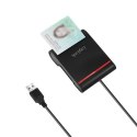 Czytnik kart Logilink USB 2.0, do smart ID CR0047 Czarny