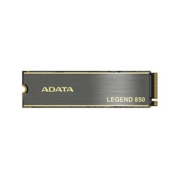 ADATA LEGEND 850 1000 GB, obudowa SSD M.2 2280, interfejs SSD PCIe Gen4x4, prędkość zapisu 4500 MB/s, prędkość odczytu 5000 MB/s