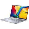 Asus Vivobook 15 OLED M1505YA-MA086W Cool Silver, 15,6", OLED, 2,8K, 60 Hz, 2880 x 1620 pikseli, błyszczący, AMD Ryzen 7, 7730U,