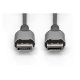 Kabel połączeniowy Digitus 8K DisplayPort DB-340105-010-S Czarny, DisplayPort do DisplayPort, 1 m