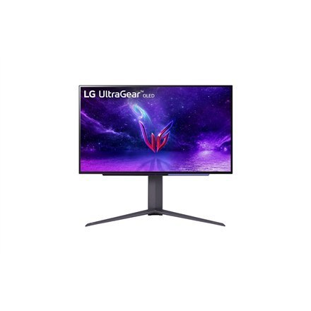 Monitor LG 27GR95QE-B.AEU 27", QHD, 2560 x 1440, 16:9, 0,03 ms, 200 cd/m², Liczba portów HDMI 2, 240 Hz