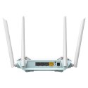 D-Link AX1500 Smart Router R15 802.11ax, 1200+300 Mbit/s, 10/100/1000 Mbit/s, Porty Ethernet LAN (RJ-45) 3, Obsługa sieci Mesh T