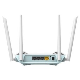 D-Link AX1500 Smart Router R15 802.11ax, 1200+300 Mbit/s, 10/100/1000 Mbit/s, Porty Ethernet LAN (RJ-45) 3, Obsługa sieci Mesh T
