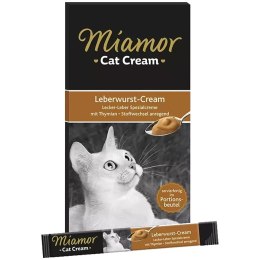 Miamor Cat Cream - paszteciki z wątróbką dla kota 6x15g