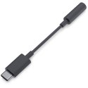 Adapter Dell z USB-C na gniazdo słuchawkowe 3,5 mm SA1023 24-pinowy port USB-C — męski, mini-telefon stereo 3,5 mm — żeński, cza